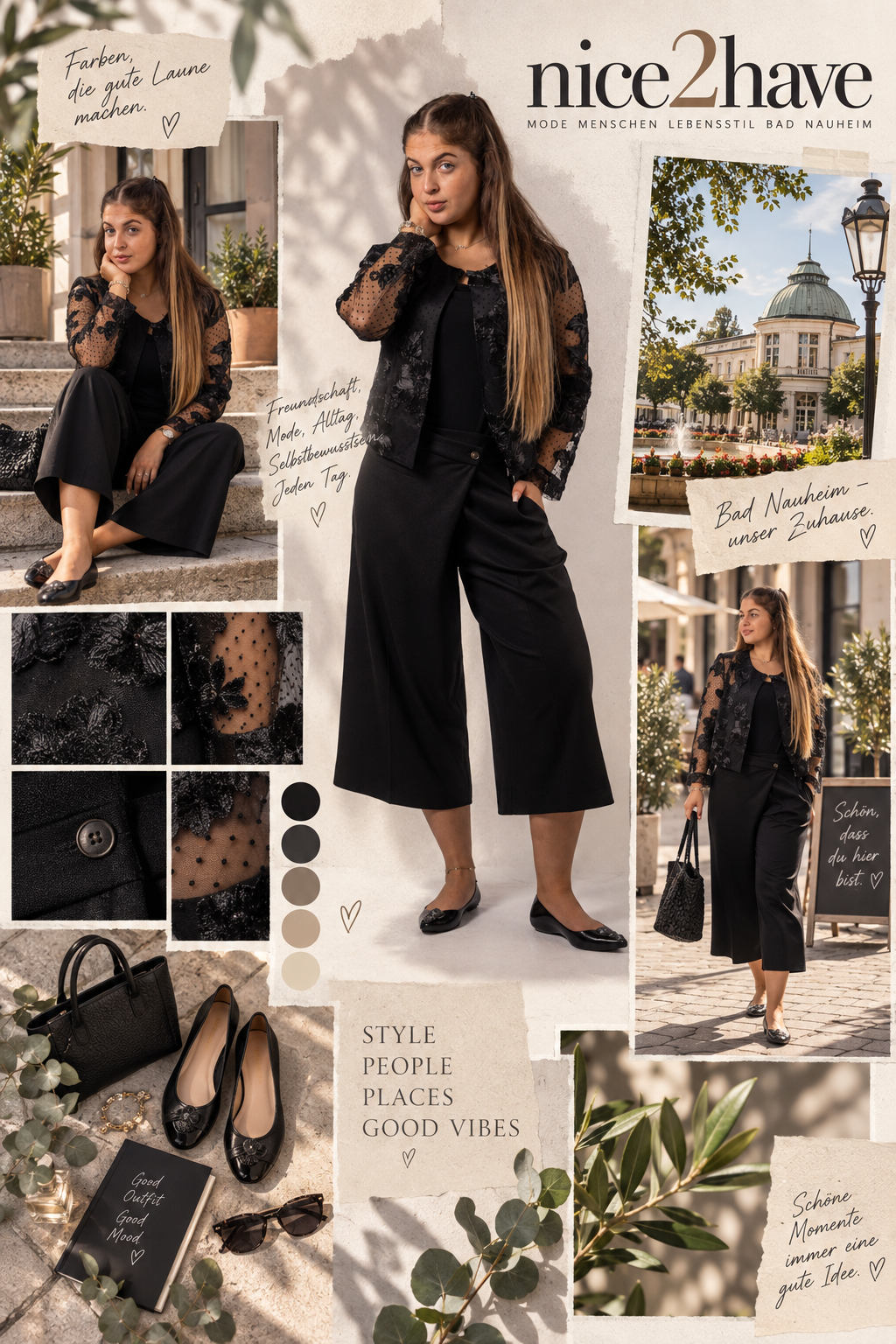 Moodboard - Inspiration für Hosenrock Fedra