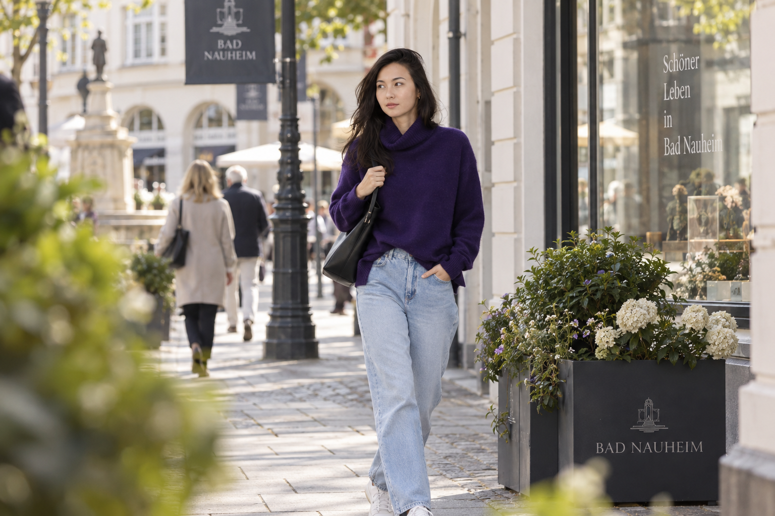 Bad Nauheim Streetstyle - Rollkragenpullover GREELEY
