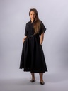 Leinenkleid schwarz