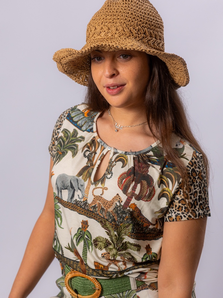 T-Shirt Jungle-Print