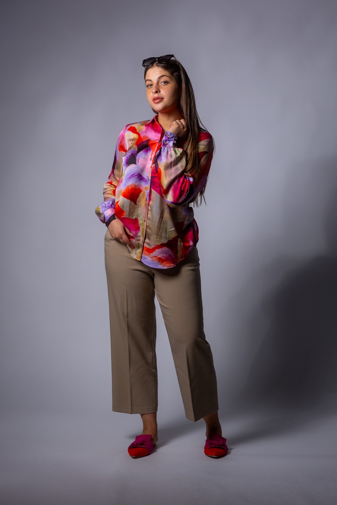 Culotte mit Bügelfalte