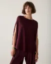 Ärmelloses Strick-Cape (Pullover)