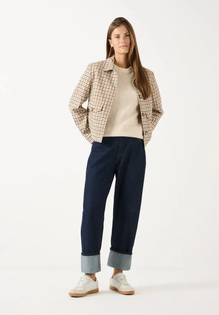 Karierter College-Blazer
