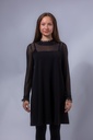 Luftiges A-Linien Kleid mit Spitzendetails
