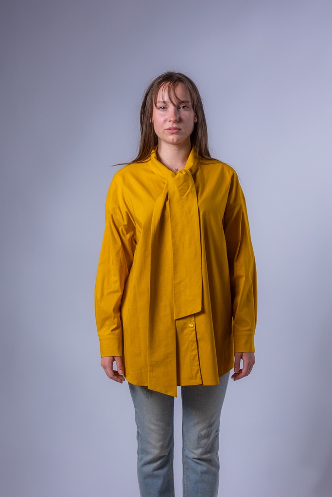 [P3493_B14809_GB-34] Lavallière Oversize Bluse (34)