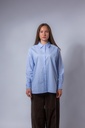 Bluse Oversized gestreift