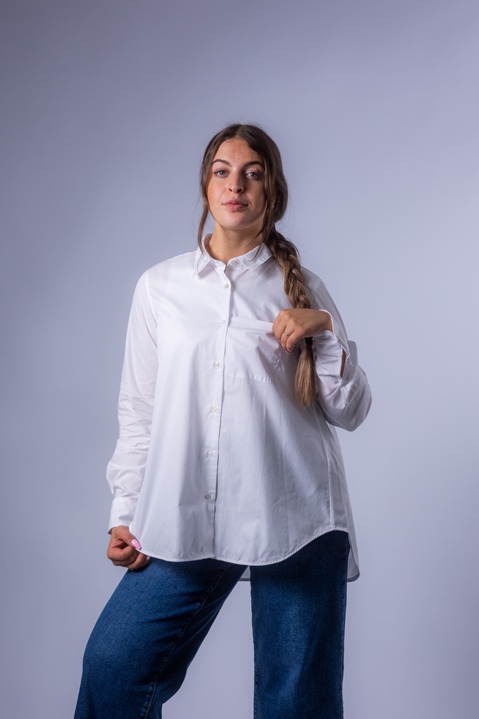 Bluse Malea Just White