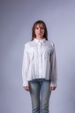 Boxybluse Annette JUST WHITE