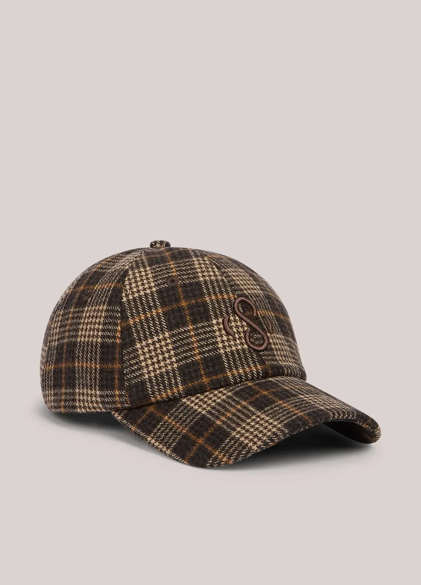 Cap mit Karomuster
