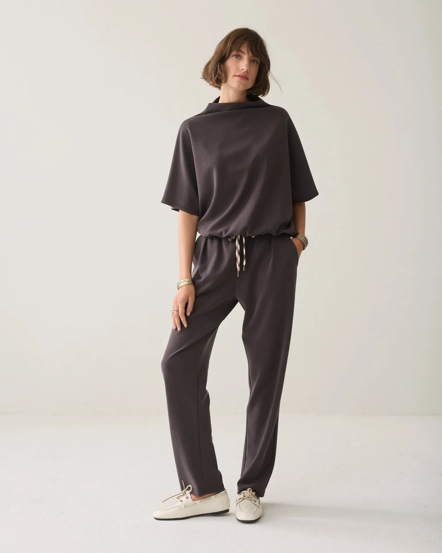 [P3543_4s2854_GS-XS] Tapered Hose Nadelstreifen (XS)