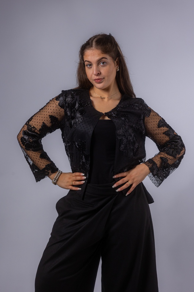 Bolerojacke aus Spitze