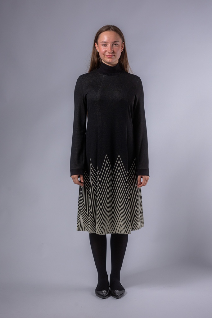 [P3582_Y46269_PR-36] Midikleid Yiquina aus Feinstrickjersey (36)