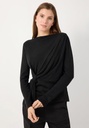 T-Shirt mit raffiniertem Knotendetail