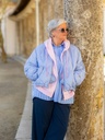 Jacke, blau