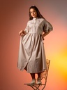 Kleid, beige
