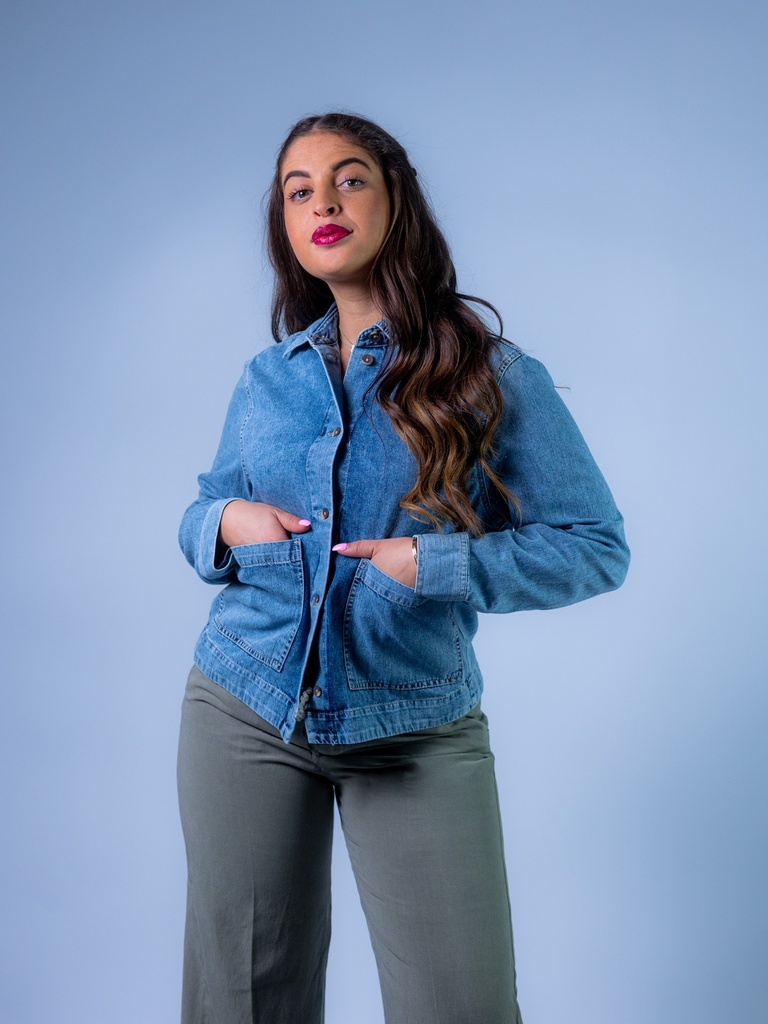 [201550_DE-36] Blusenjacke denim (36)
