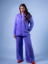 Leinenhemd lila