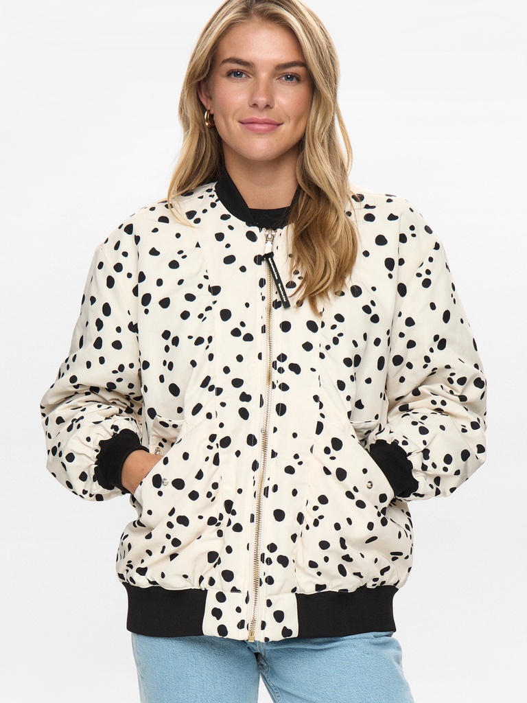 Blouson mit Tupfen