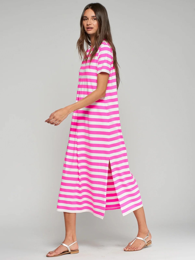 Maxikleid gestreift