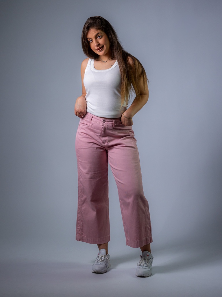 Jeansculotte rosa