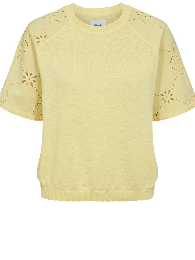 Pullover mit Lochstickerei