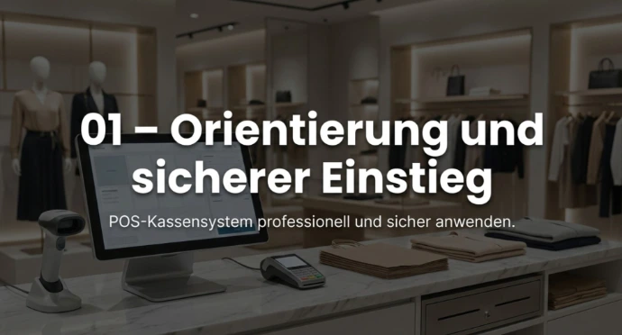 POS Kassensystem professionell anwenden